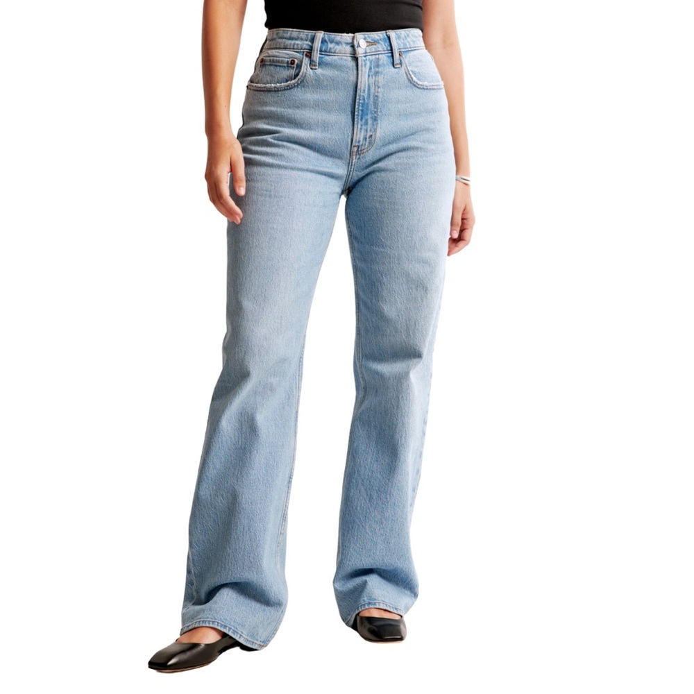 Abercrombie & Fitch Jeans 90s Relaxed High Rise Curve Love Women’s 31 / 12 LONG